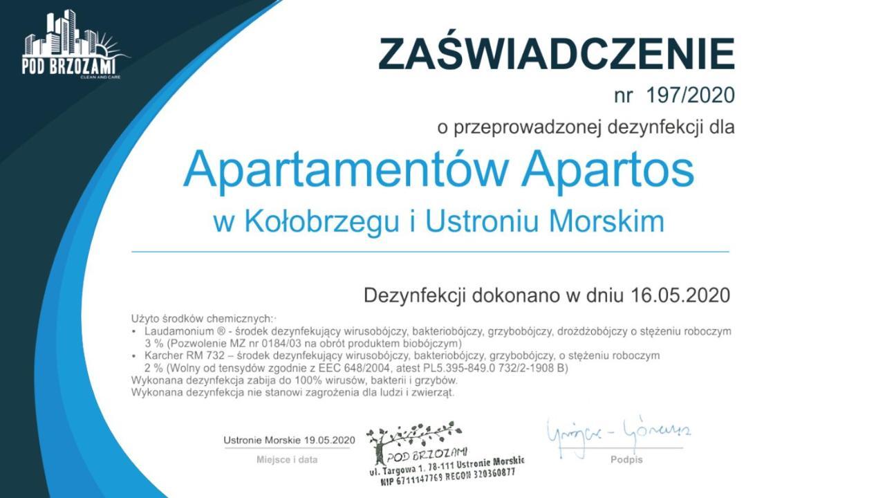 Apartos Blizej Morza Kolobrzeg Exterior photo